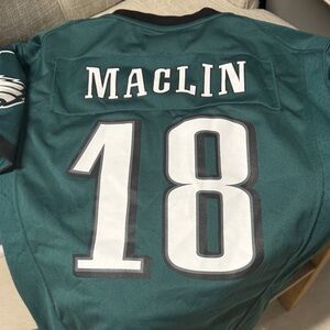 Eagles Football Jersey with Number 18